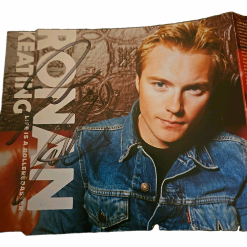 Ronan keating signed - keating,