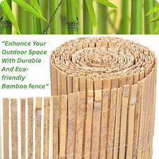 Bamboo fence screening roll - screening,