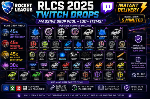 Rocket league twitch drops - drops,