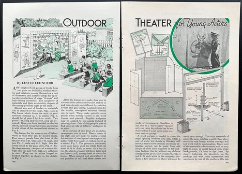 Outdoor theater for young - “outdoor,