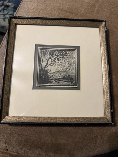 Framed gwen raverat original - gwen,