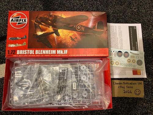 Airfix bristol blenheim - airfix, 1/72