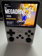 128g R36s Retro Handheld Video Game Console Linux System 25000 games white