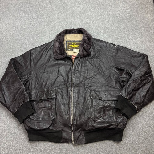 Leather flying jacket adult - jacket,