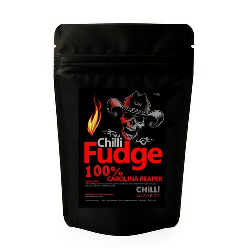 Carolina reaper chilli fudge - reaper,