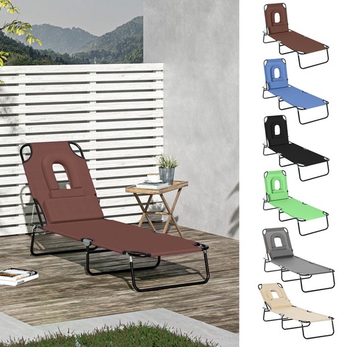 Sun lounger folding recliner - folding,