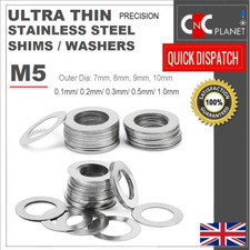M5 Ultra Thin Washers Shims