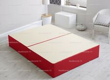 Solid Faux leather divan bases