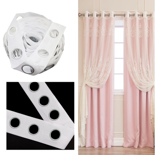 40mm white curtain - white,
