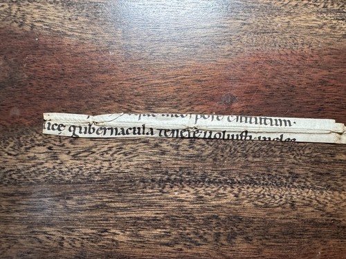 Rare carolingian manuscript - carolingian,