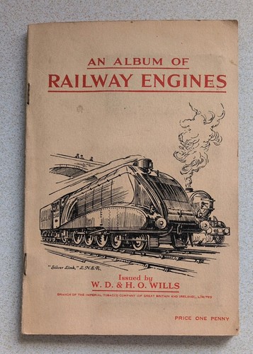 Wills cigarette cards railway - cigarette, 'railway