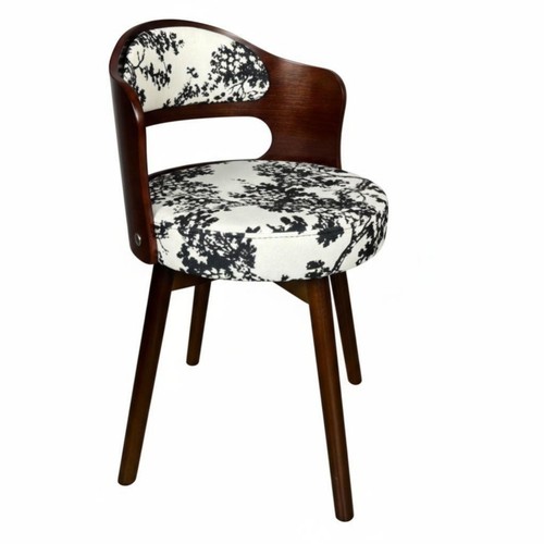 Retro barrel chair solid - chair,