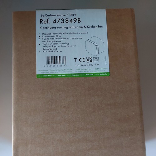 Vent axia carbon - lo-carbon, 7