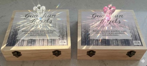 Glass guardian angel - glass,