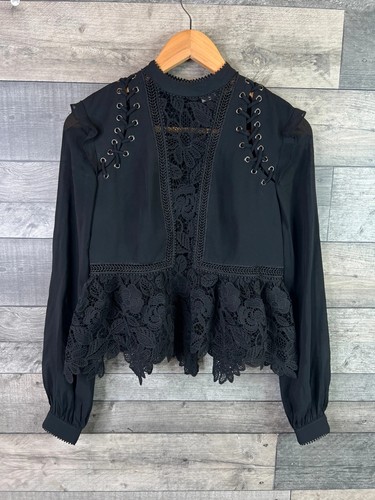 Self portrait lace - lace, blouse