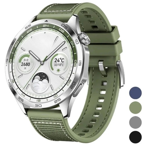 Nylon silicone woven - band, for