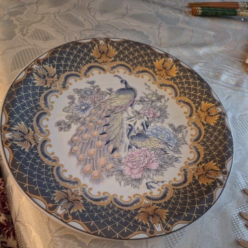 Oriental plate blue - oriental,