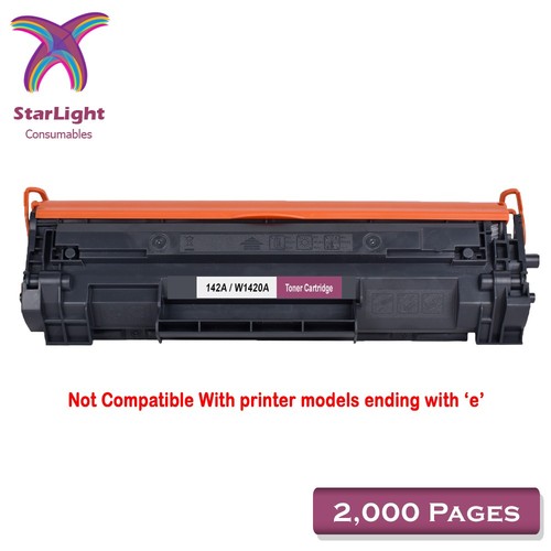 142a black toner cartridge - black,