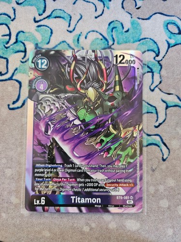 Titamon bt6 081 digimon - titamon, bt6-081