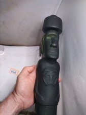 Easter Island Green Glass Bottle