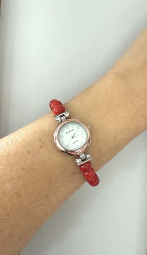 Vintage lee sands quartz red - vintage,