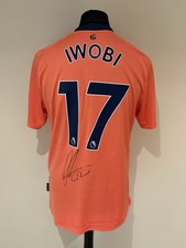 Alex Iwobi Match Worn/Issued