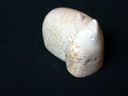 Handmade carved soapstone - handmade,