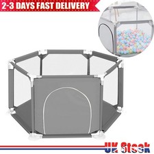 Baby Playpen Kids Toddlers Large Infant Saftety Play Fence Activity Center NEW