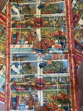 3 x Vintage Fabric Country