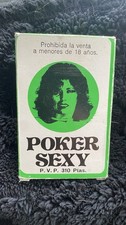 Vintage Poker Sexy FANTASIA Spanish Erotic Adult PinUp Playing Cards  70s