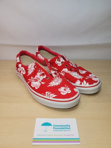 Vans shoes size 5 - shoes, red