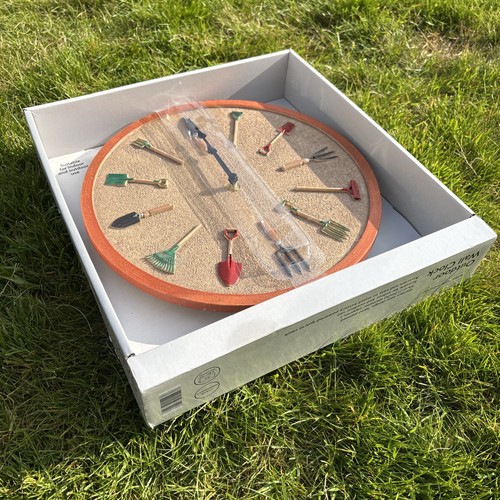 Garden tools wall clock - tools,