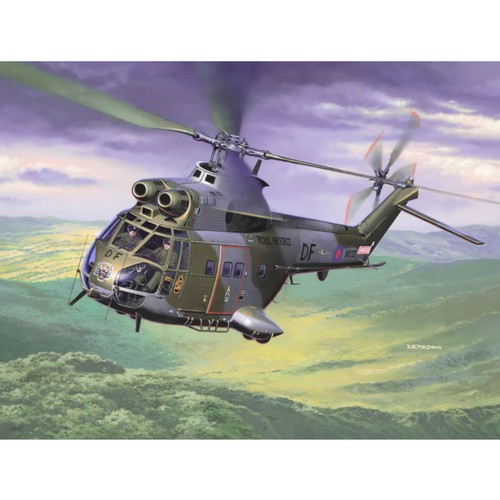 Revell westland puma raf - revell,