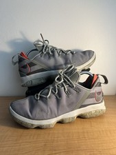 Nike LeBron 14 Low | UK 9 | Grey & Red | Basketball Shoes | Used Condition
