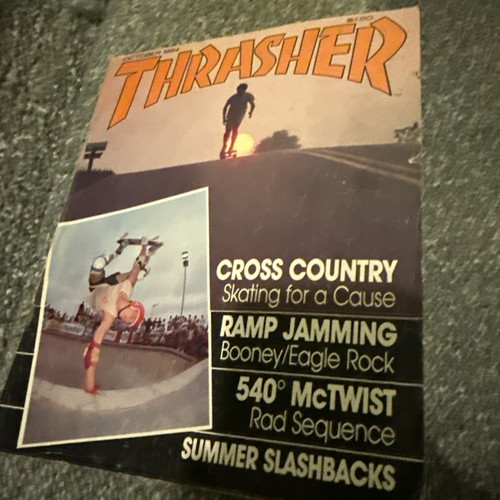Thrasher skateboard magazine - thrasher,