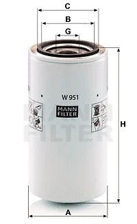 Oil filter fits - filter, fasttrac