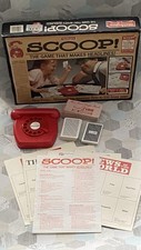 Vintage Scoop Board Game 1988