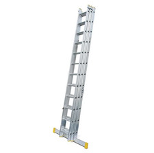 Lyte ELT330 Aluminium Triple Extension Trade Ladder – EN131-2 Professional