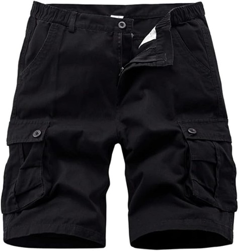 Men camouflage cargo shorts - camouflage,
