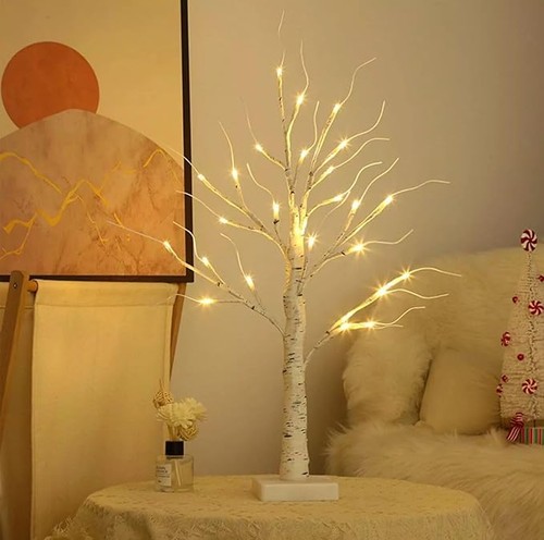 2ft led white twig tree - 2ft,