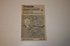 Timetable - London Country