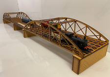 Bowstring & Steel Plate Triple Track  Bridge – OO/HO Gauge Model Railway Scenery