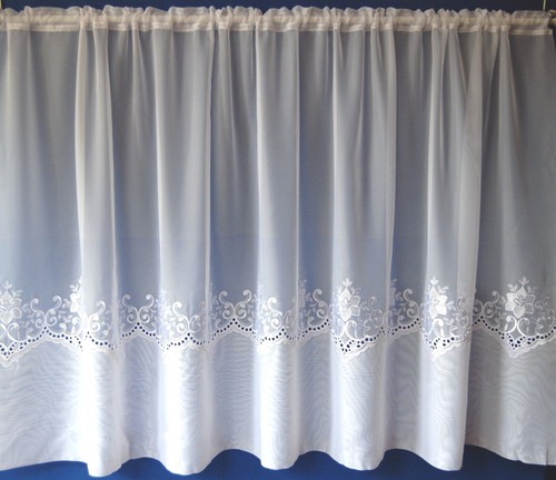 Evie plain white - a, net