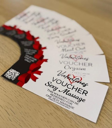 Valentines gift voucher wife - gift,