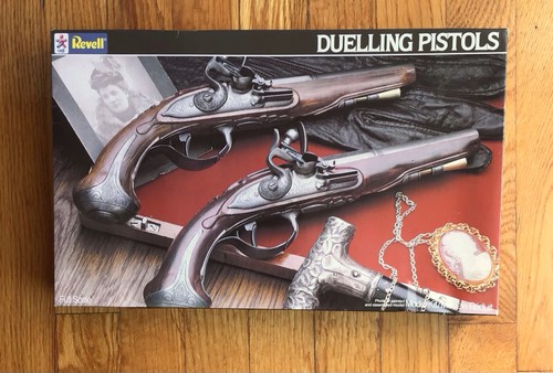 Revell duelling pistols - duelling,