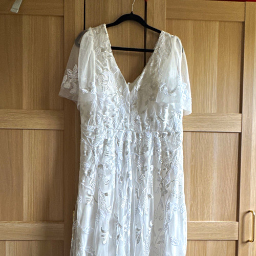 Goddiva white lace embroidered - goddiva,