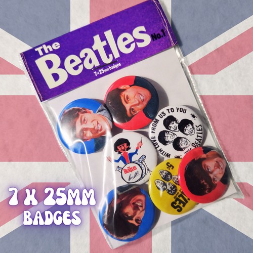 The beatles badges - the,
