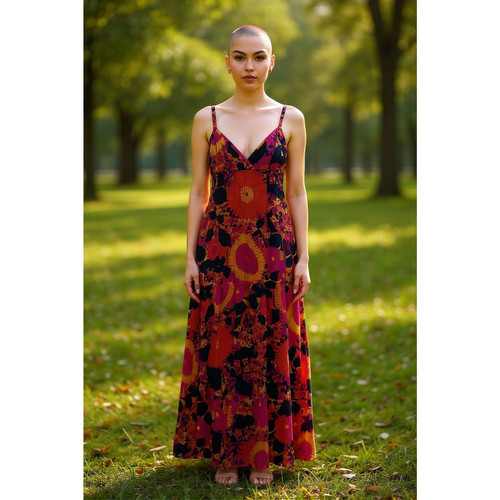 Planet gold dress womens large - womens,