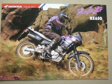 HONDA  brochure NX650 Dominator 1995 UK model. 4 pages.
