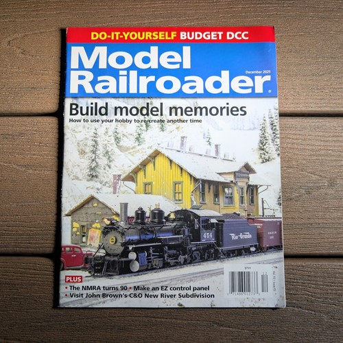 Model railroader magazine - model,